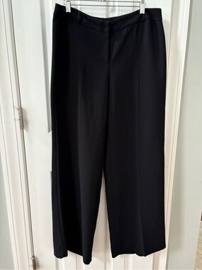 New York & Company Black Wide-Leg Dress Pants
